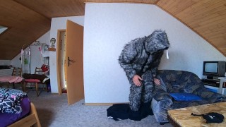 Onepiece Bondage with Winter is coming onesie