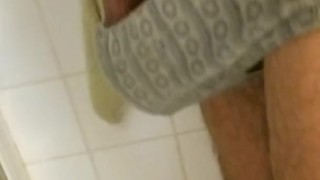 Inflating my Dick in my underwear then playing a bit with it.