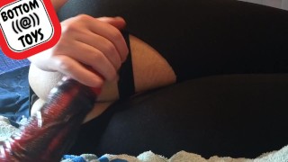 Mon gode dragon rouge dans le cul - FAAK SEXTOYS (Bottomtoys: LINKS BIO)