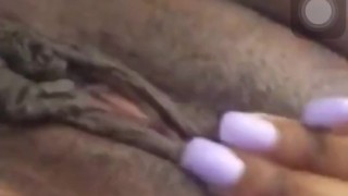 Rubbing my pussy 