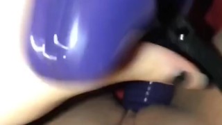 Playing with my toys