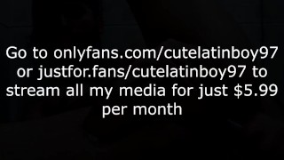 Playing With A Black Dildo Until I Cum In An Intense Prostate Orgasm