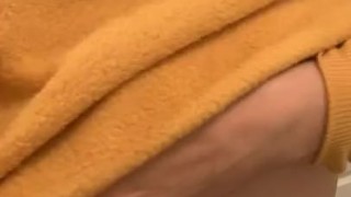 Sweater Weather Boob Play 