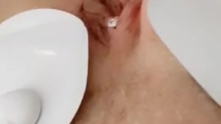 Hot Pierced Pissy w/EStim 