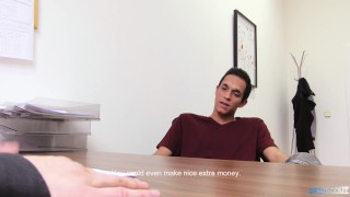  DIRTY SCOUT 215 - Slim Dark Haired Dude Gets Pounded In POV By Agent