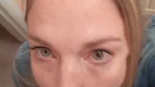 Blonde Gags and Drools POV BBC BJ