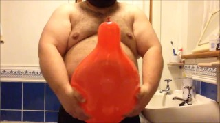 belly balloon poppin