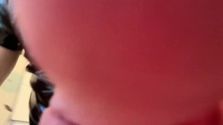 Fetish Rubber Gimp Twink HUGE Self Facial