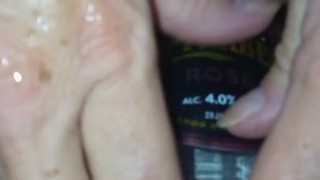Fucking myself with a bottle