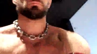 CAM4 , webcam, shower in fetish gear, muscle show (Paul Europe)
