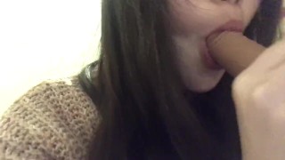 Kinky Deep Throat Blowjob