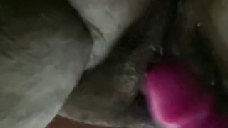 Fucking my creamy little cunt