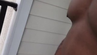 Nice day today to be naked outside 