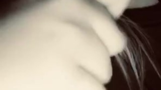 Finger sucking and gagging 