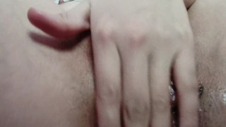 CLOSEUP l MASTURBATION Pussy Massage Before the exam 