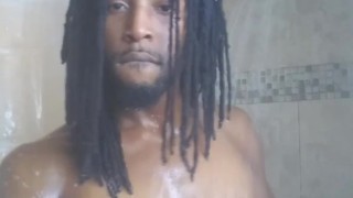 DominicaKing Shower Tease
