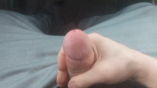 Jerk off session in Walmart parking lot (almost caught)