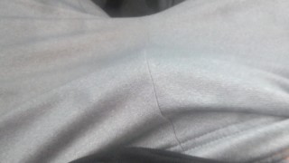 Jerk off session in Walmart parking lot (almost caught)