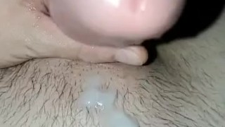Me stroking. Huge cumshot