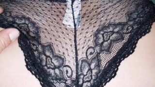 Regalito de navidad con encaje ! 