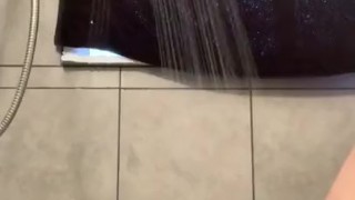 Hot College boy strips and showers 