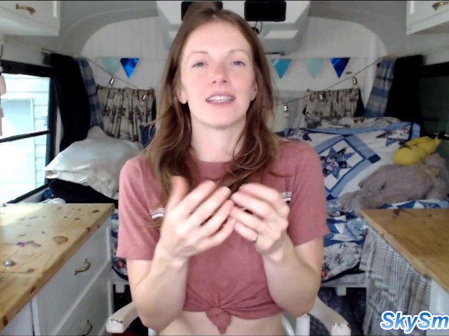 Sexual Enlightenment And Sensual Masturbation By British Webcamer Sky Smith