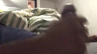 My wife all most walk in on me