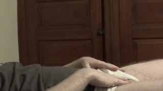 Peeing And Shooting Ropes For Cass -- JohnnyIzFine