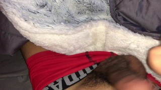 Jerking off on christmas morning lmao