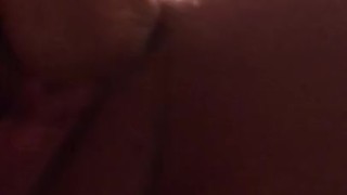 Playing with the hole in my pants 