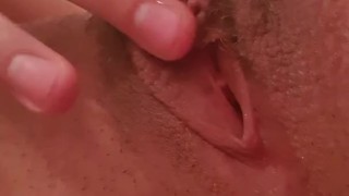 Wet pussy and big clit