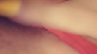 Playing with a tight pussy