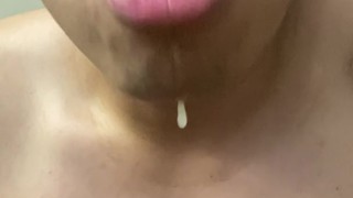 Drinking prostate milking