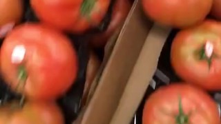 Muslim Girl Likes Vegetable Dildos