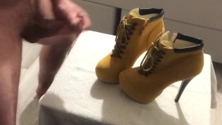 High heels fetish