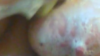 Big titties getting all wet and soapy