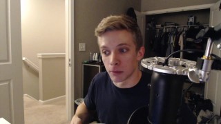 Stepbro eats pizza after being sucked dry by stepsis (Gone sexual!)