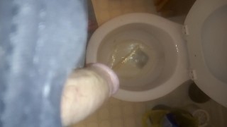 Guy Peeing 