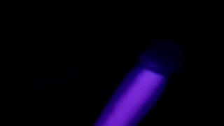 Toy Testing - Glow in the Dark Dildo