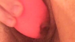 BBW Mature MILF Air Pulse Clit Arouser Toy Test