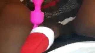 Soft black dick to hard on Christmas eve.