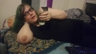 Goth Trans Spills Water On Self In Desperate Attempt At Self Care