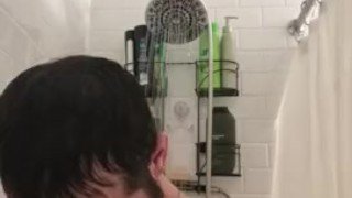 Asher Devin Takes a Shower