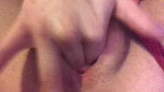 cum pours out of my pussy