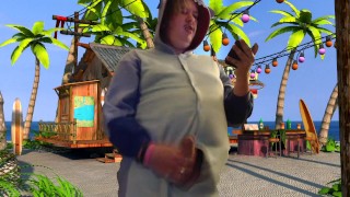Furry Character Public Masturbation