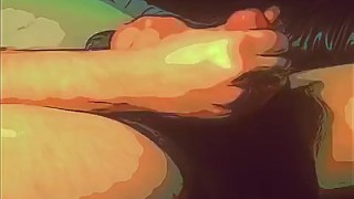 Solo Man~3 Orgasms~Comic Book Style 