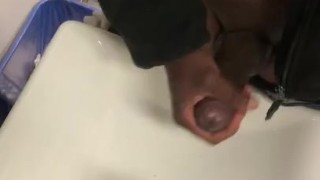 Masturbating at work