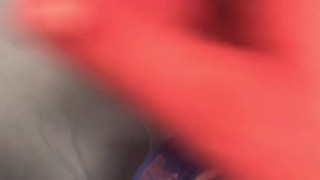 Cum on wife’s sexy VS bikini panties