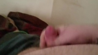 Fat guy always wakes up hard