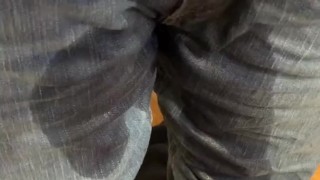 Wetting and Rewetting my Jeans